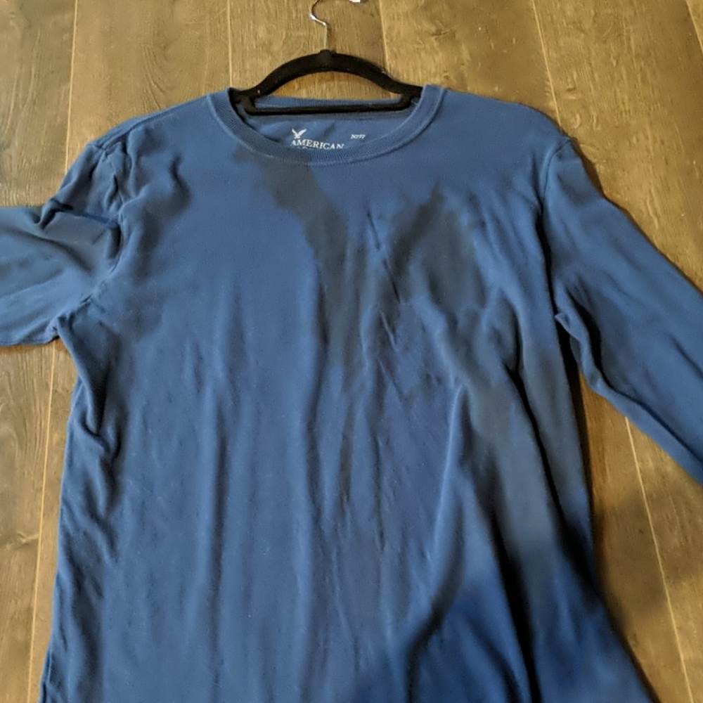 Liberty American eagle navy long sleeve see desc